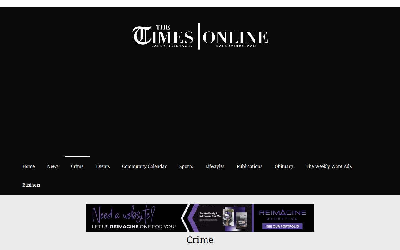 Terrebonne Parish crime news archive records on The Times second crime page